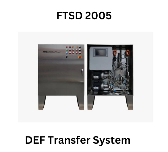 FTSD 2005 DEF Transfer System with control panel and internal components visible